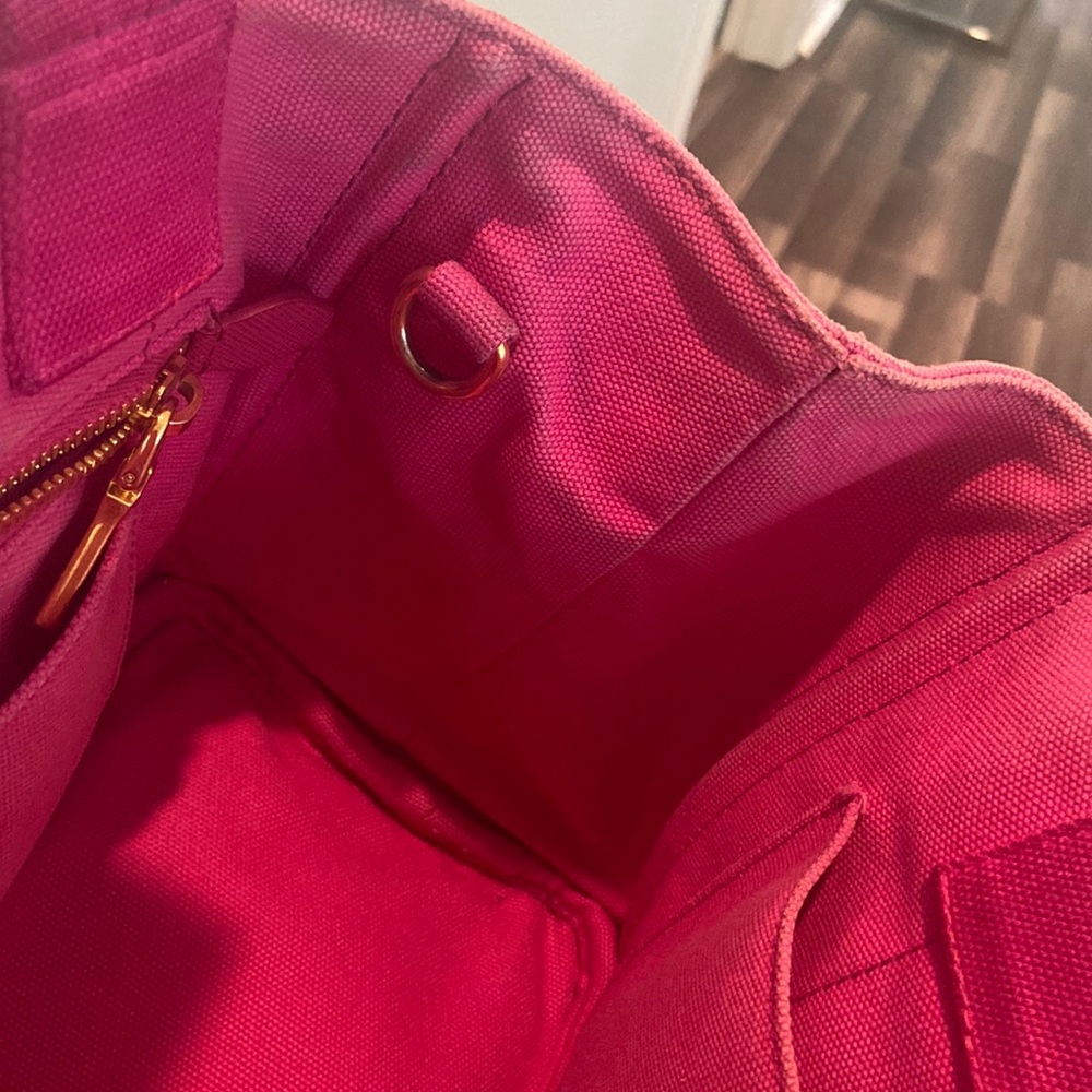 🇮🇹PRADA CABAS HOT PINK CROSSBODY/ TOP HANDLE - Picture 10 of 17